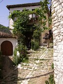 Berat - město červených střech,  14.7.2008 